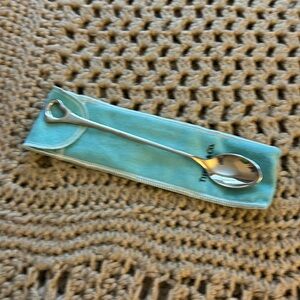 Tiffany’s Elsa Peretti  Open Heart Feeding Spoon